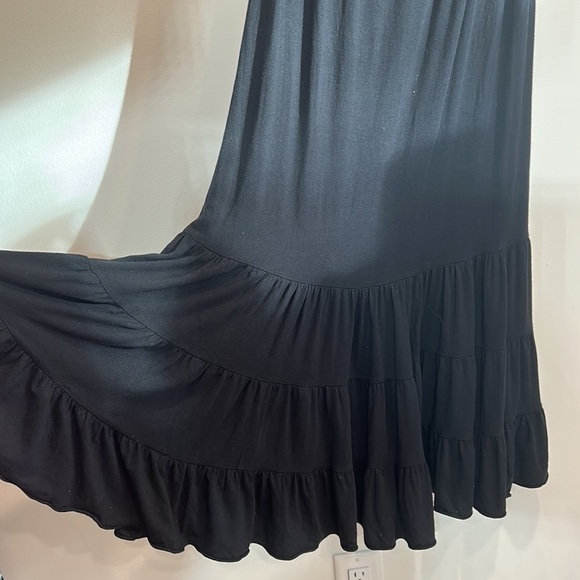 Diane von Fürstenberg swim Modell strapless maxi dress beach black small women’s - Picture 3 of 8